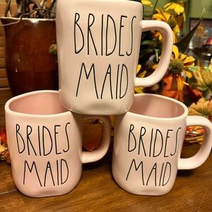 Rae Dunn Bride Maid Mugs